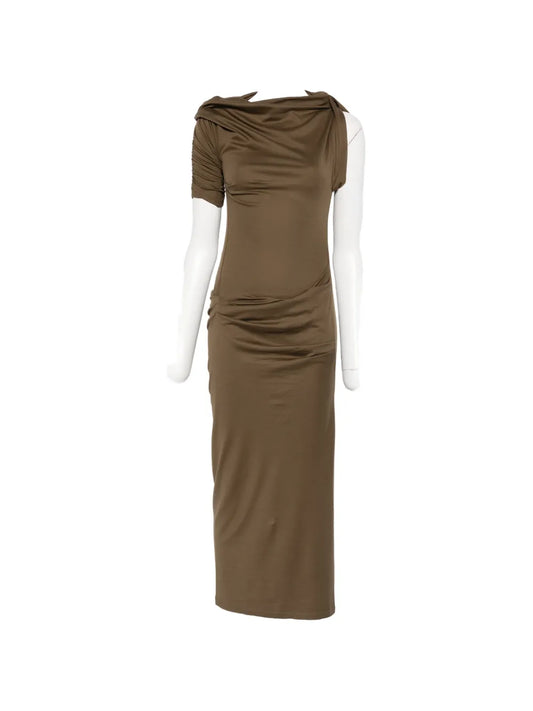 Jacquemus Draped Maxi Dress