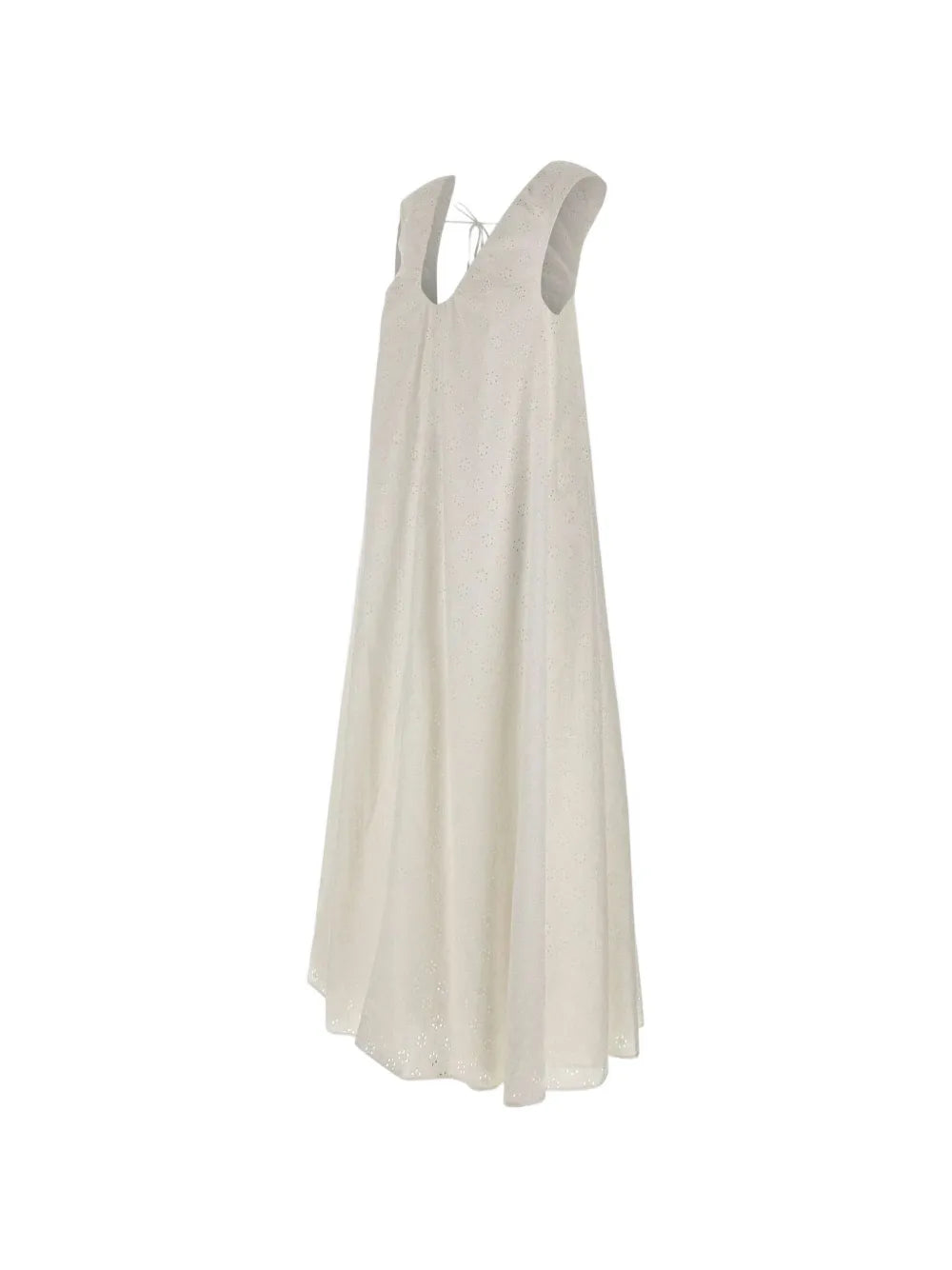Faithfull The Brand Broderie Midi Dress