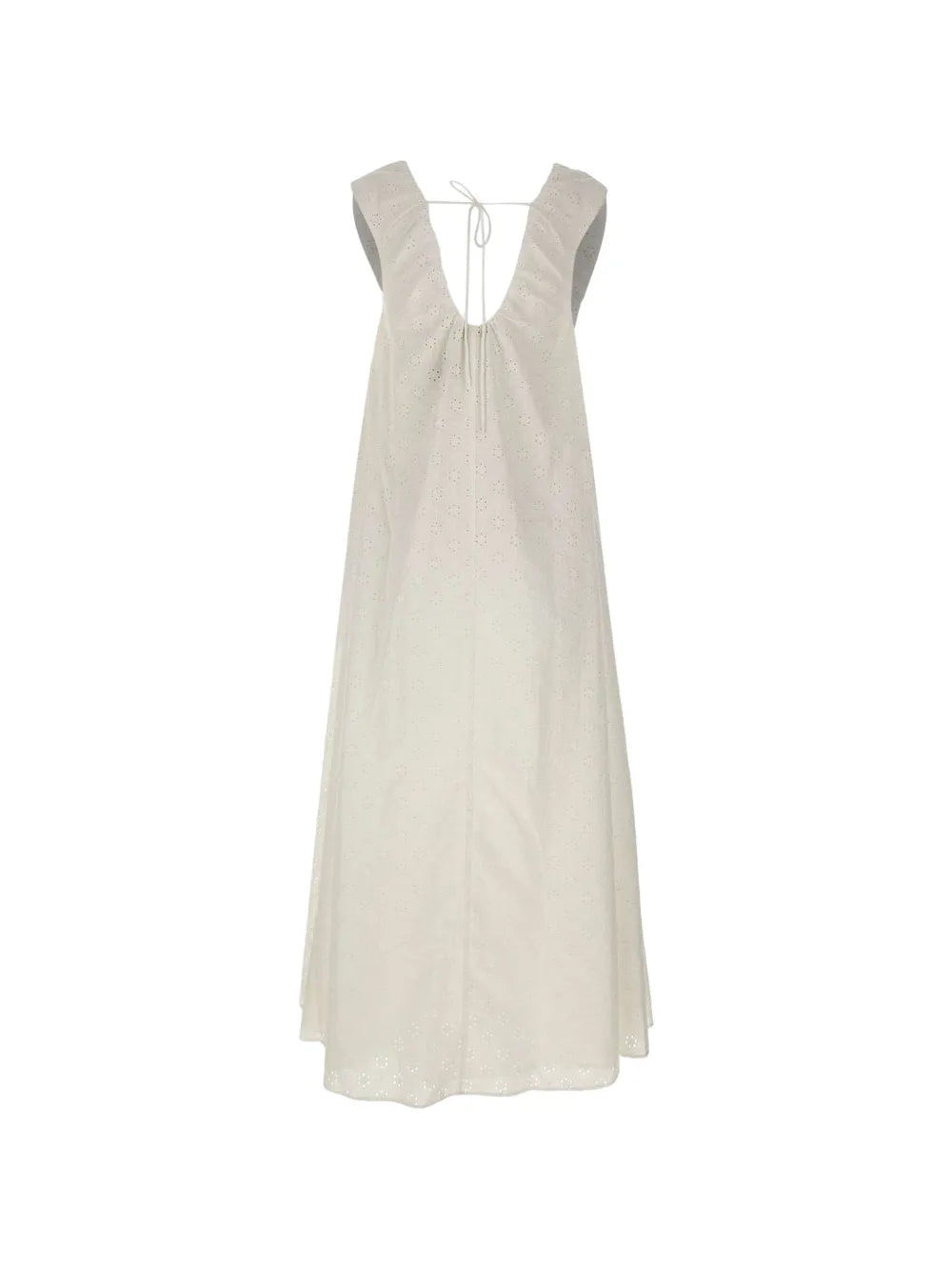 Faithfull The Brand Broderie Midi Dress
