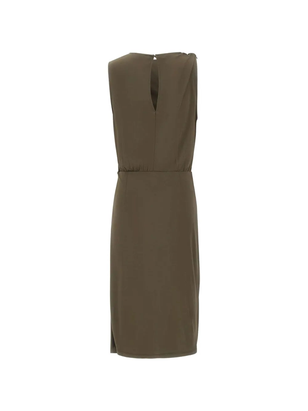 Liu Jo Slit Draped Midi Dress
