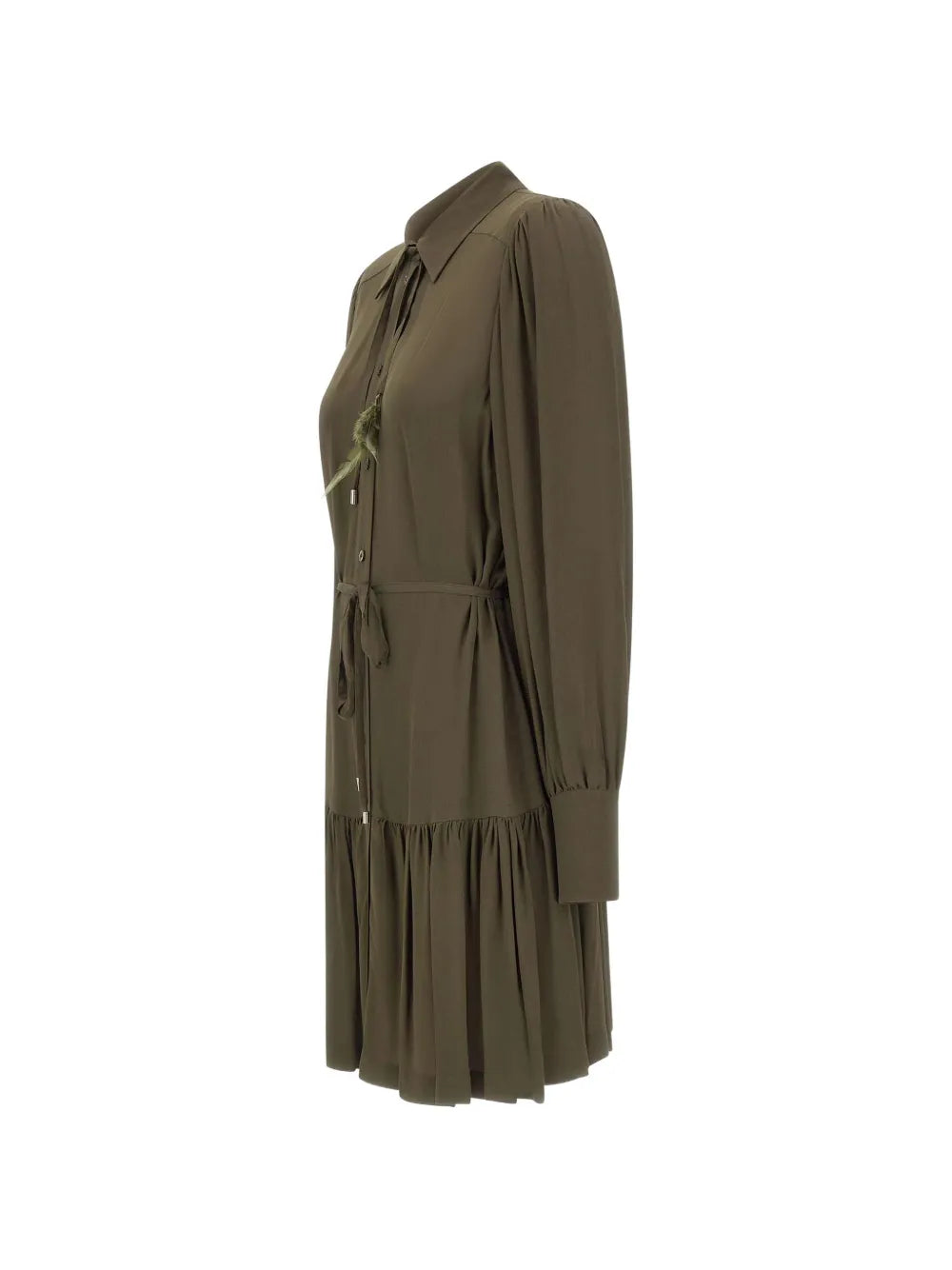 Liu Jo Feather Pleated Dress