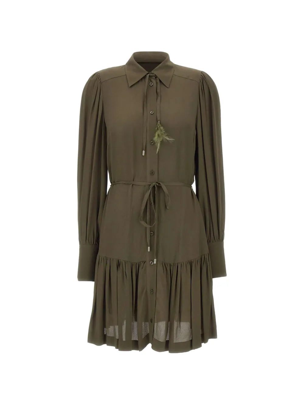 Liu Jo Feather Pleated Dress