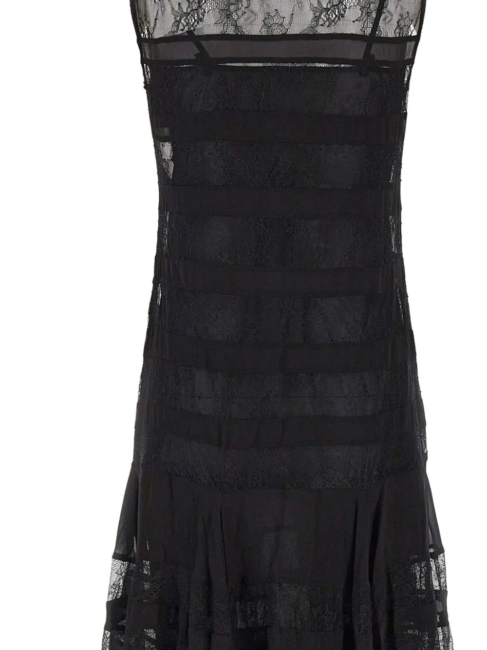 Marella Lace Ruffle Dress