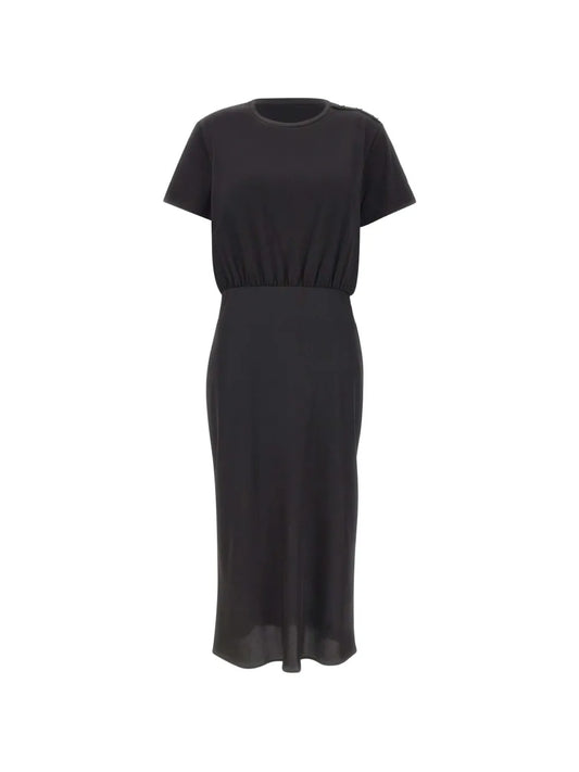 Liu Jo Short Sleeves Midi Dress