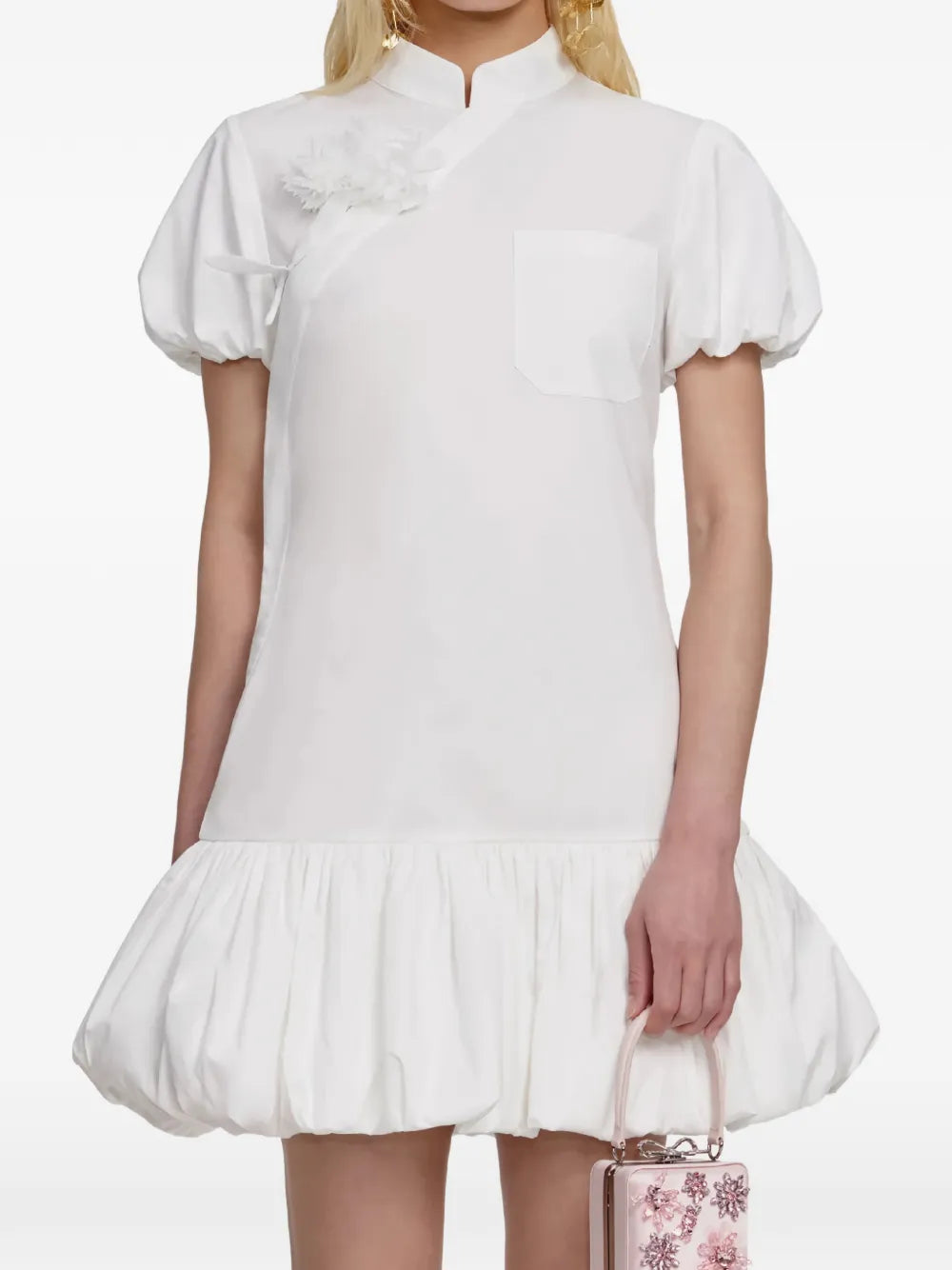 Self Portrait Pocket Mini Dress