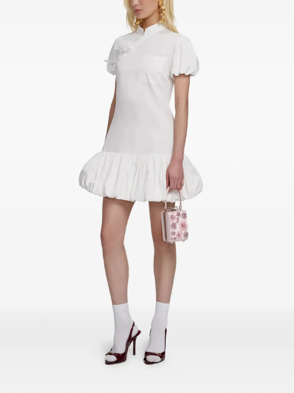 Self Portrait Pocket Mini Dress