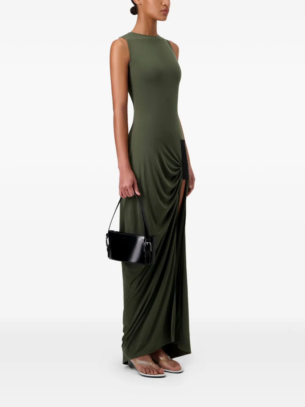 Coperni Taped Suspended Maxi Dress