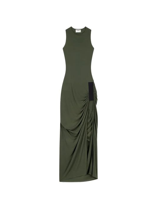 Coperni Taped Suspended Maxi Dress