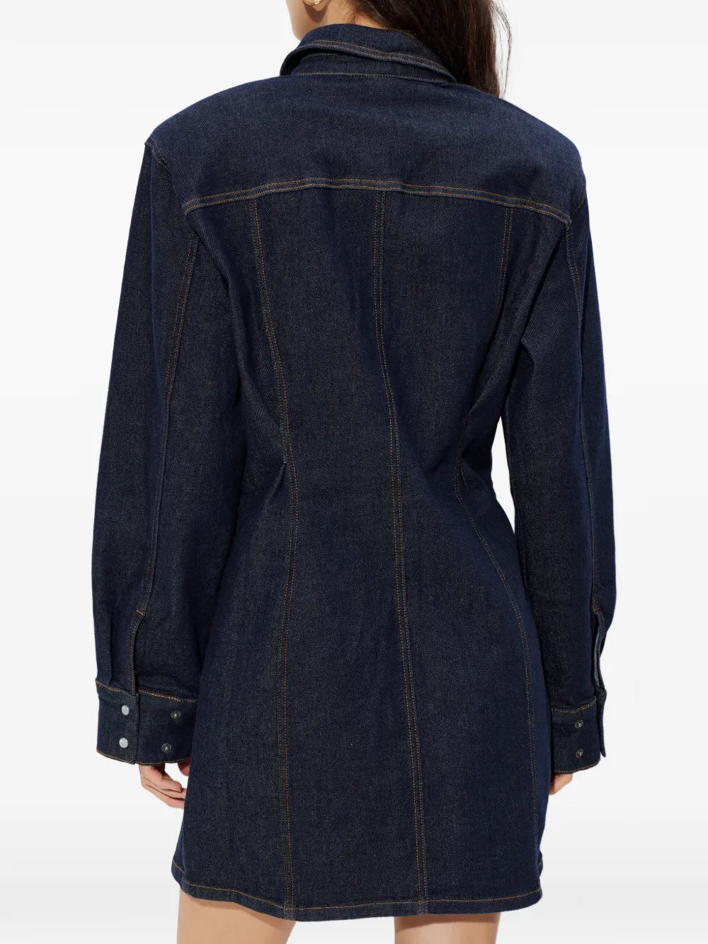 Gestuz Long Sleeved Chest Pocket Mini Dress