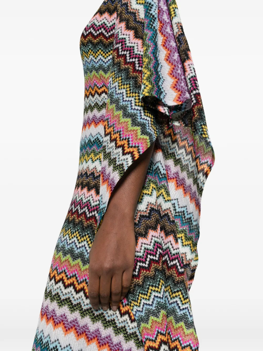 Missoni V Neck Chevron Maxi Dress