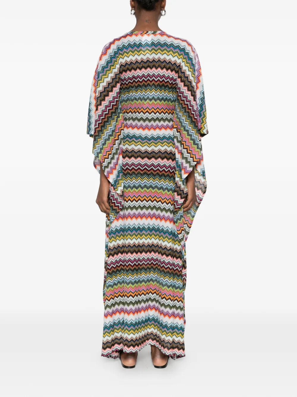 Missoni V Neck Chevron Maxi Dress