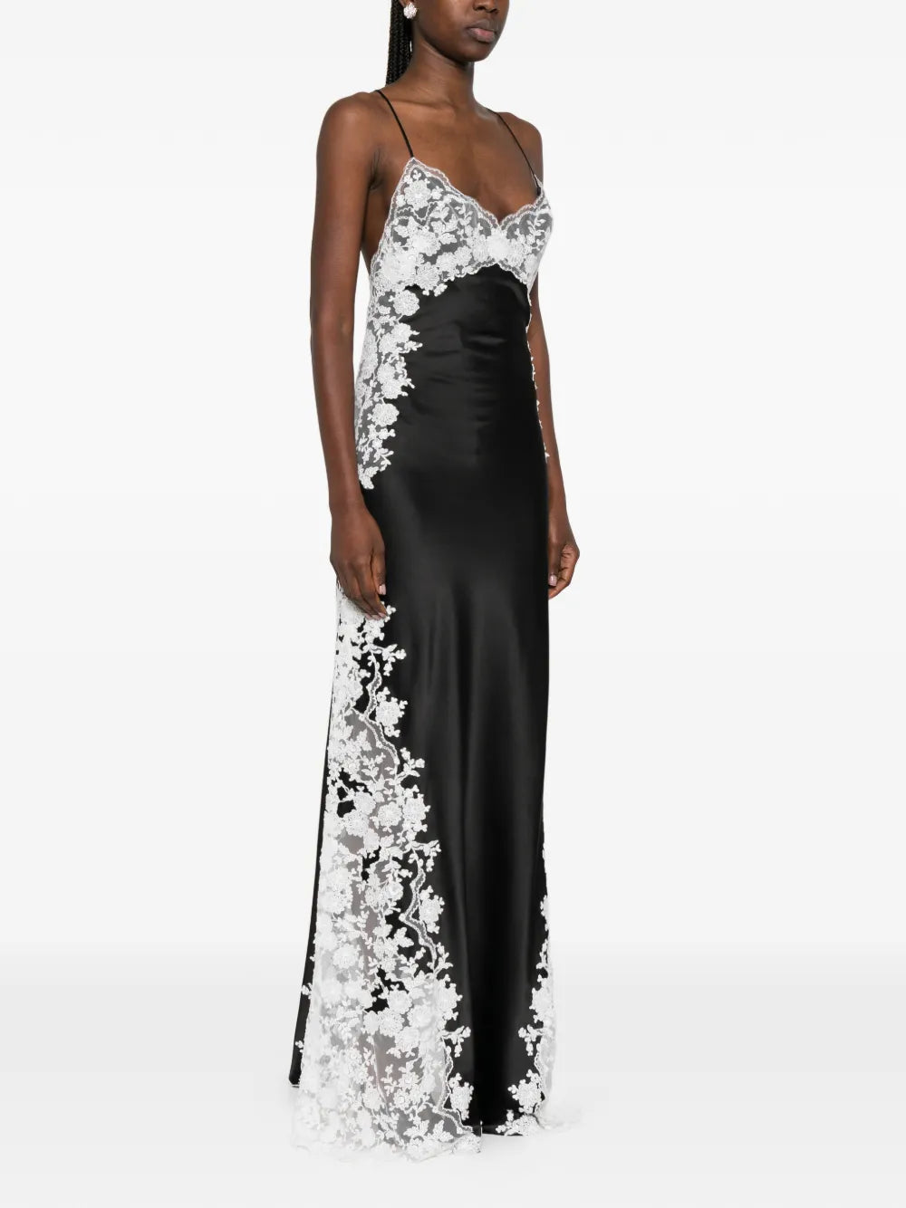 Ermanno Scervino Lace Camisole Maxi Dress