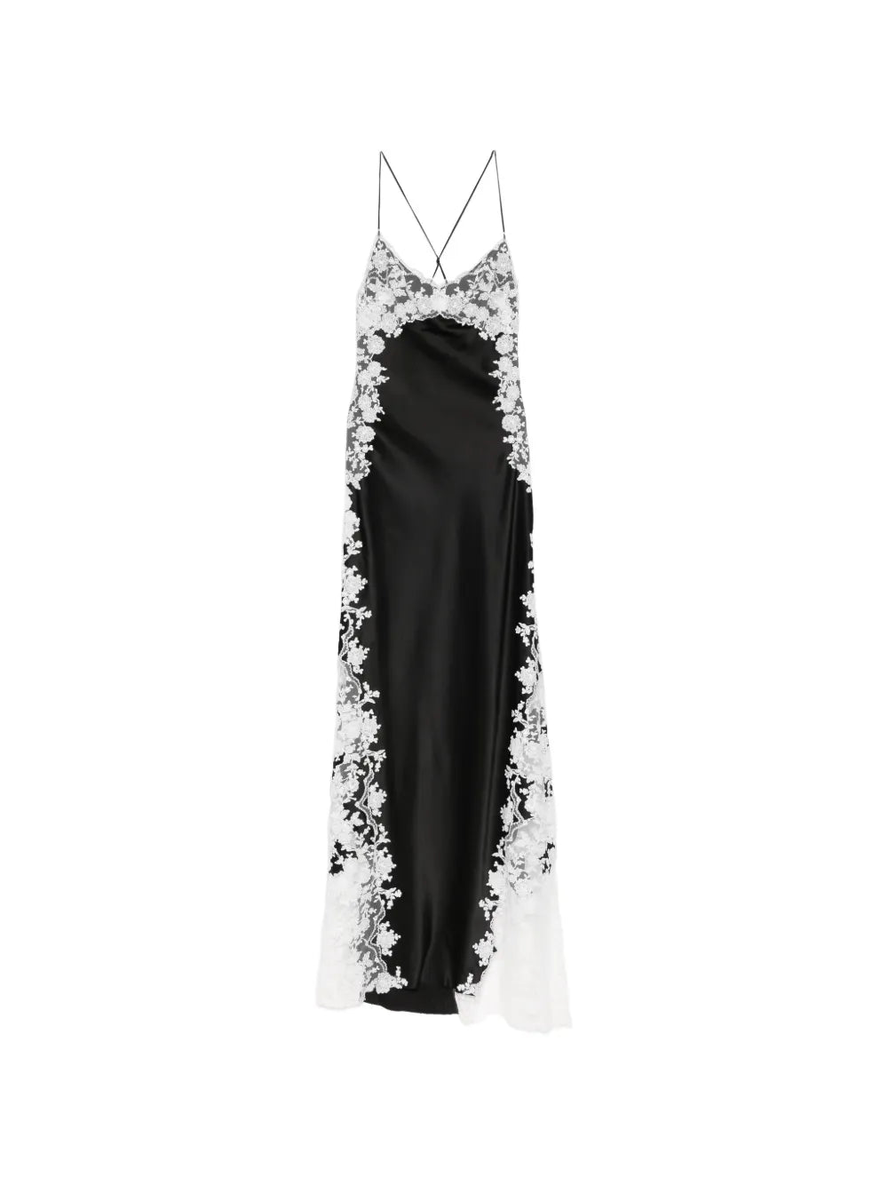 Ermanno Scervino Lace Camisole Maxi Dress