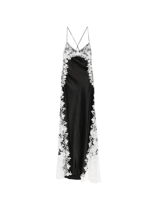 Ermanno Scervino Lace Camisole Maxi Dress