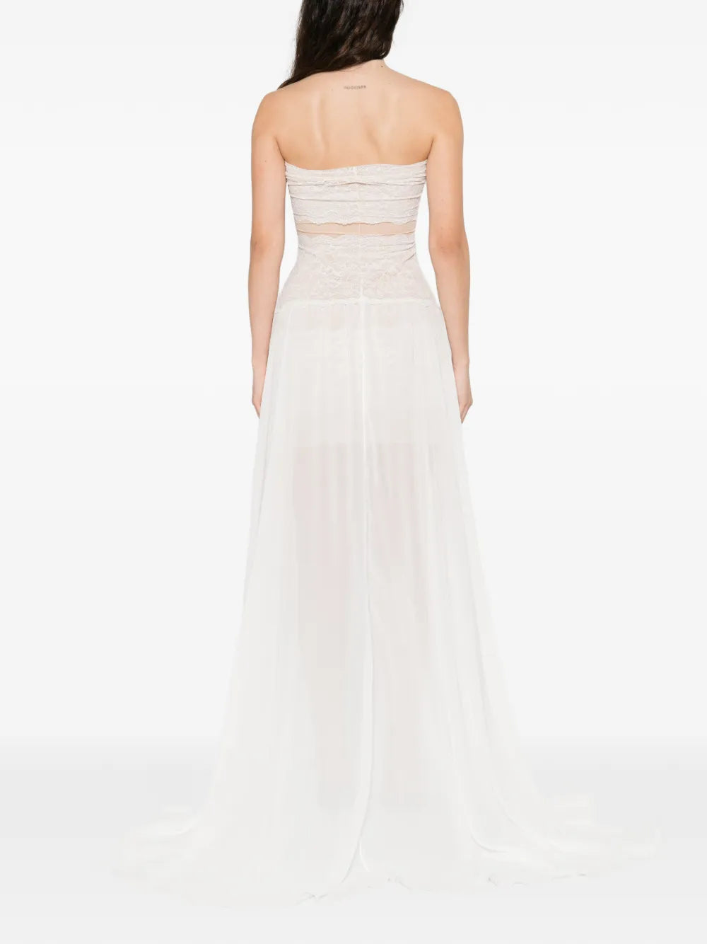 Blumarine Strapless Mini Dress