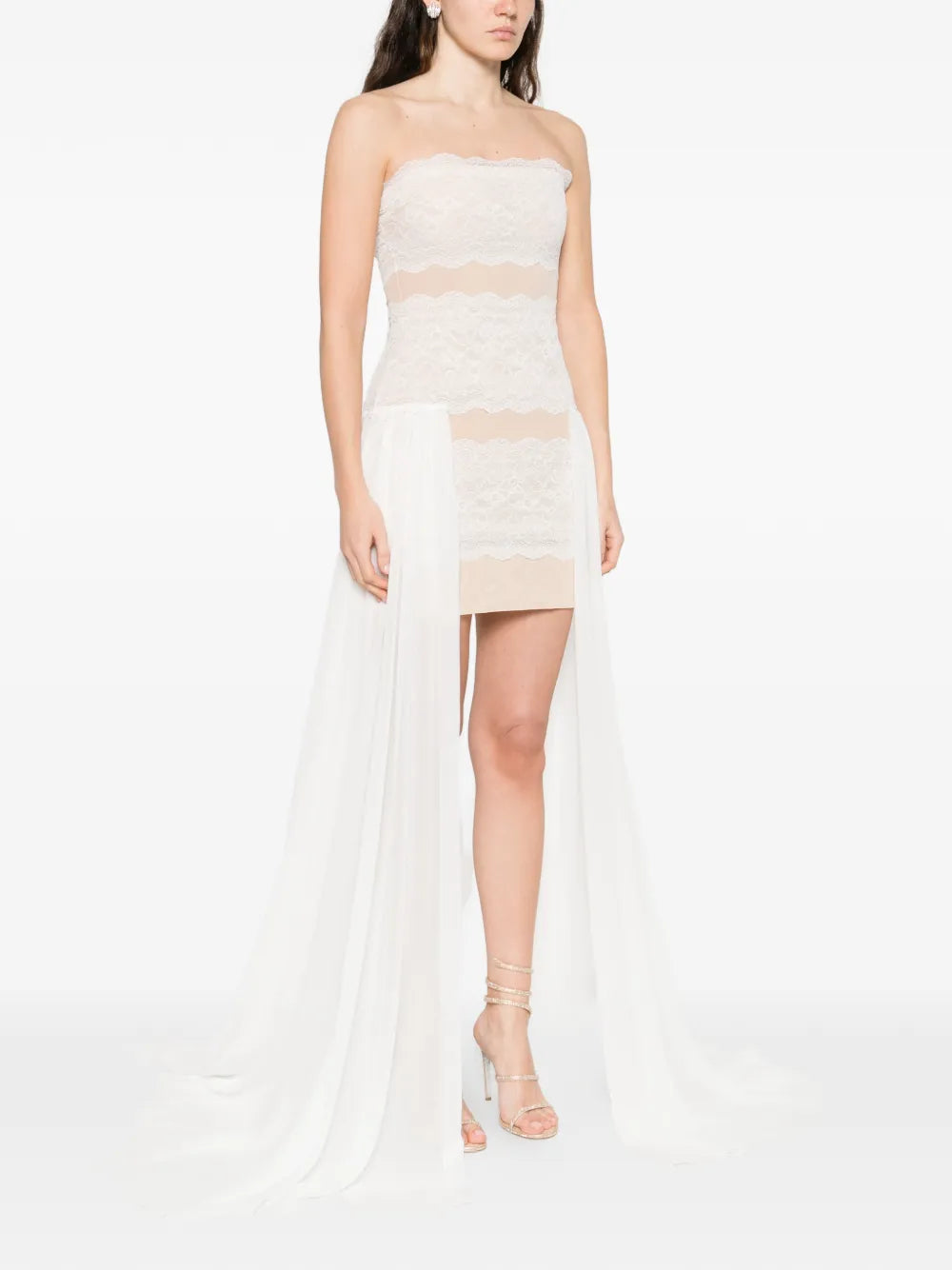 Blumarine Strapless Mini Dress