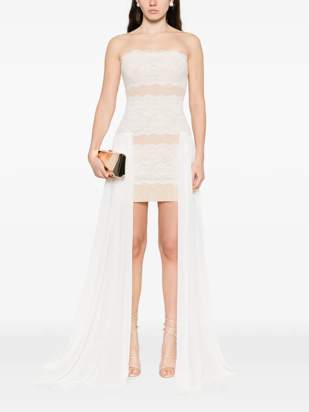 Blumarine Strapless Mini Dress
