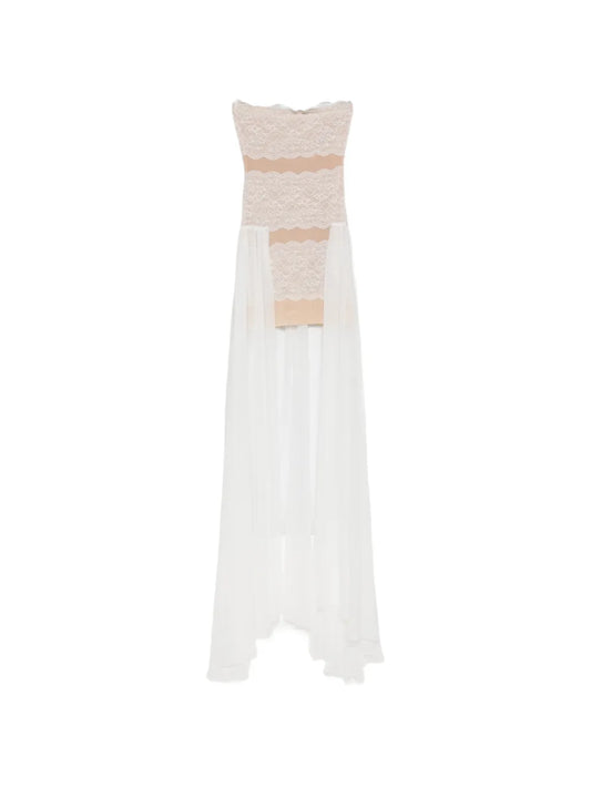 Blumarine Strapless Mini Dress