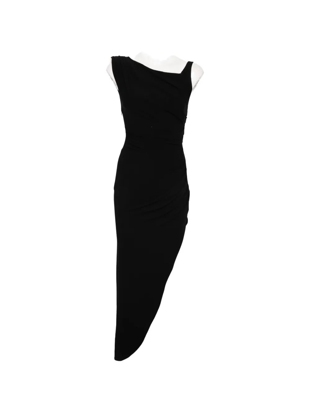 Elisabetta Franchi Sleeveless Asymmetric Dress