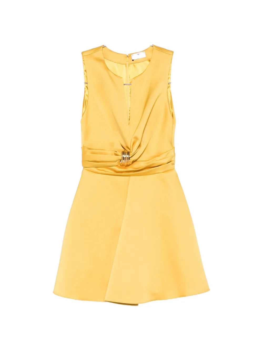 Elisabetta Franchi Knot Detail Mini Dress