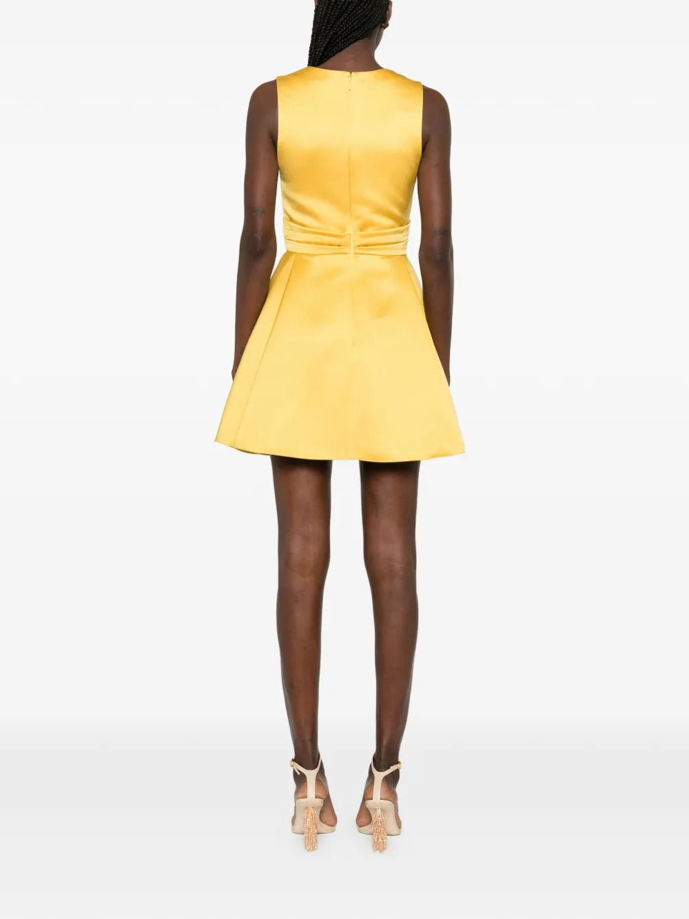 Elisabetta Franchi Knot Detail Mini Dress