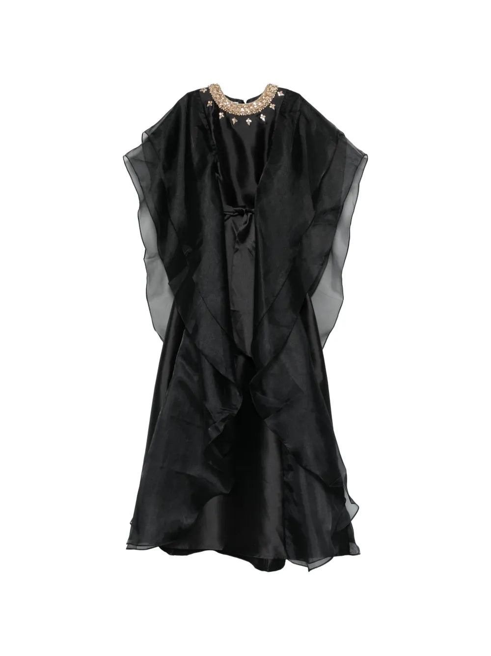Baruni Ruffled Embellished Almas Dress