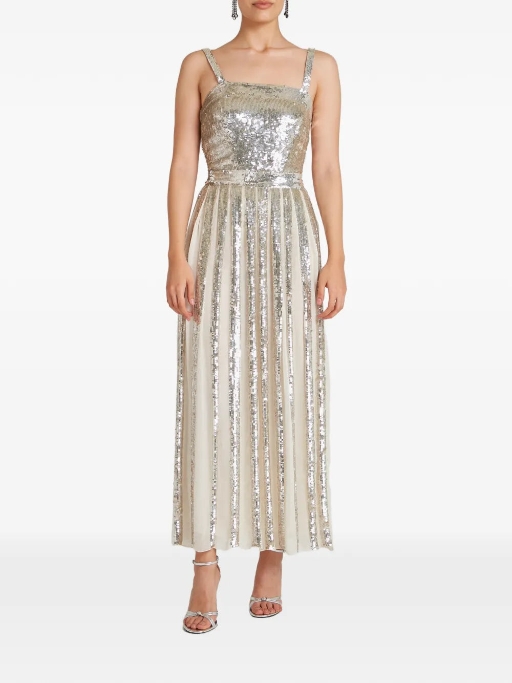Temperley London Filigree Strappy Gown