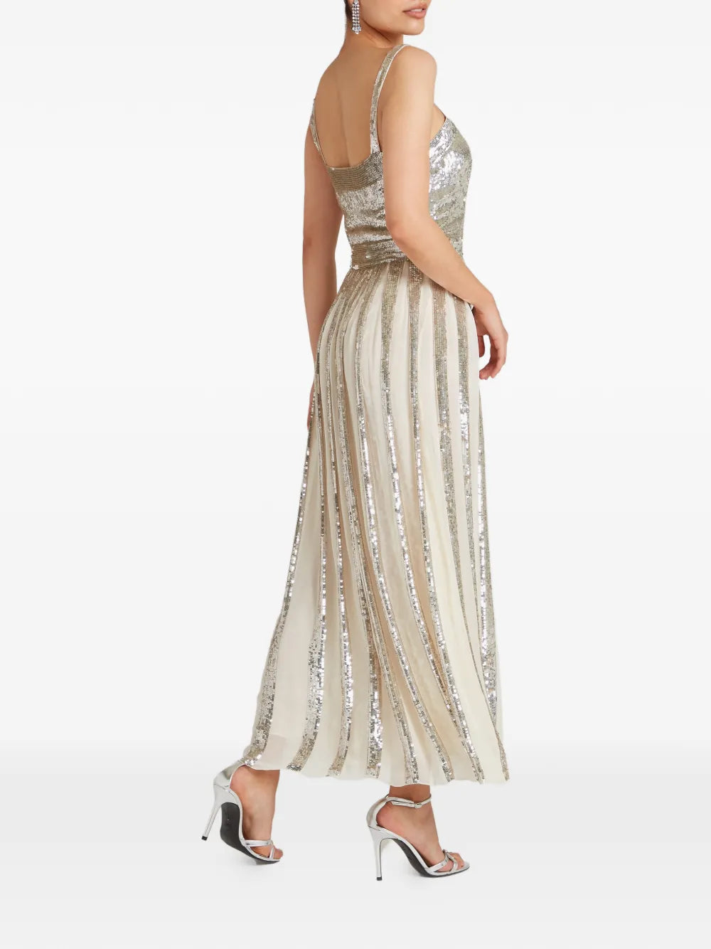 Temperley London Filigree Strappy Gown