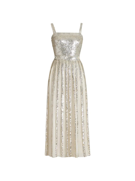 Temperley London Filigree Strappy Gown