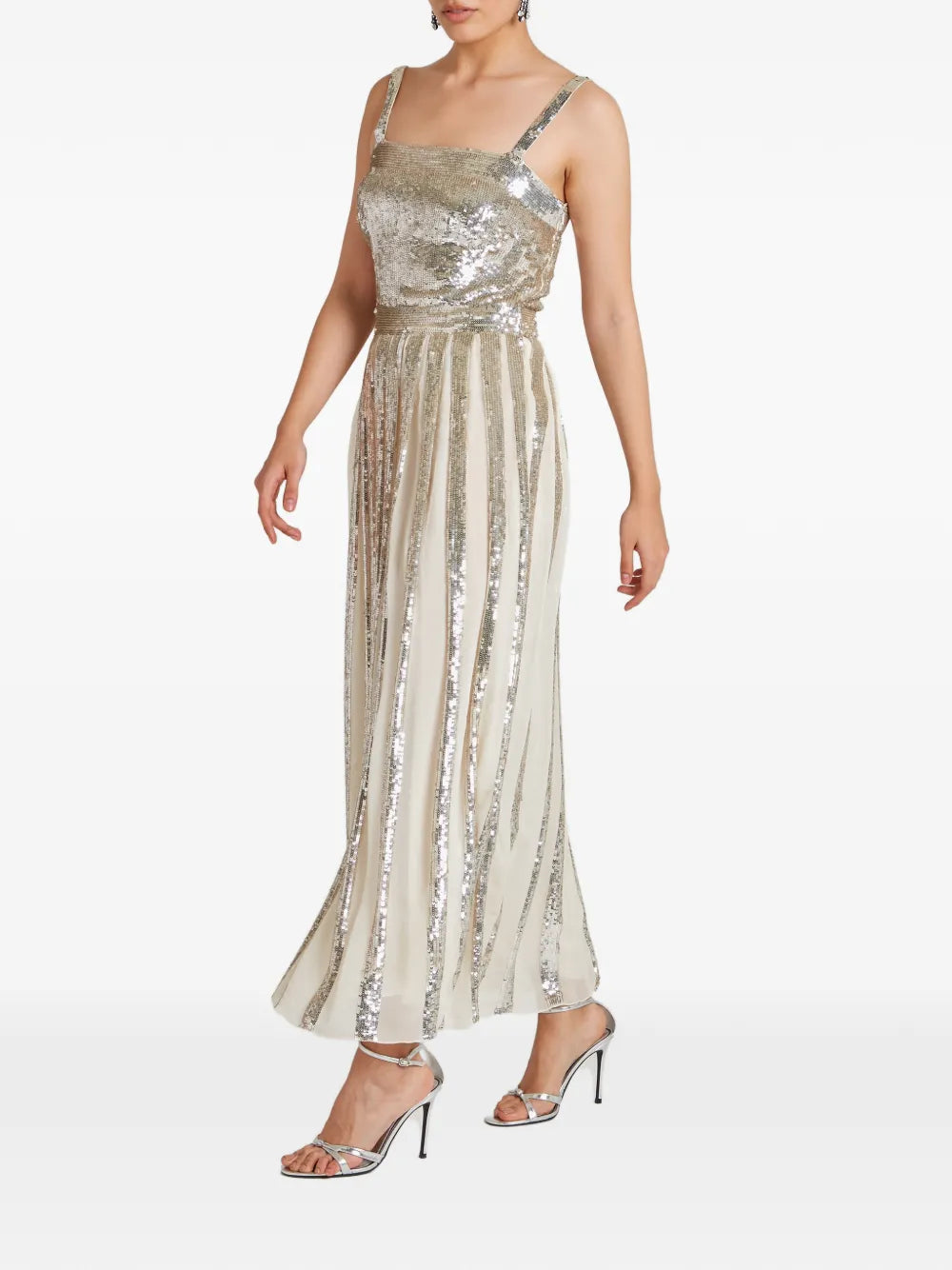 Temperley London Filigree Strappy Gown