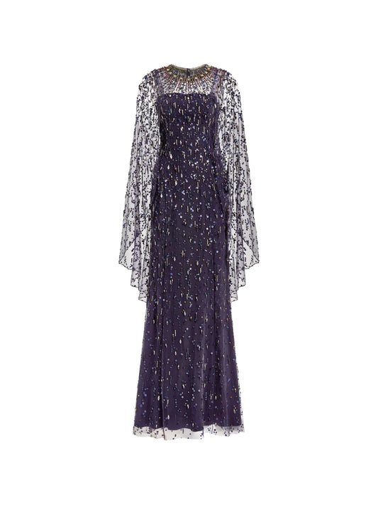 Jenny Packham Hestia Embellished Maxi Dress
