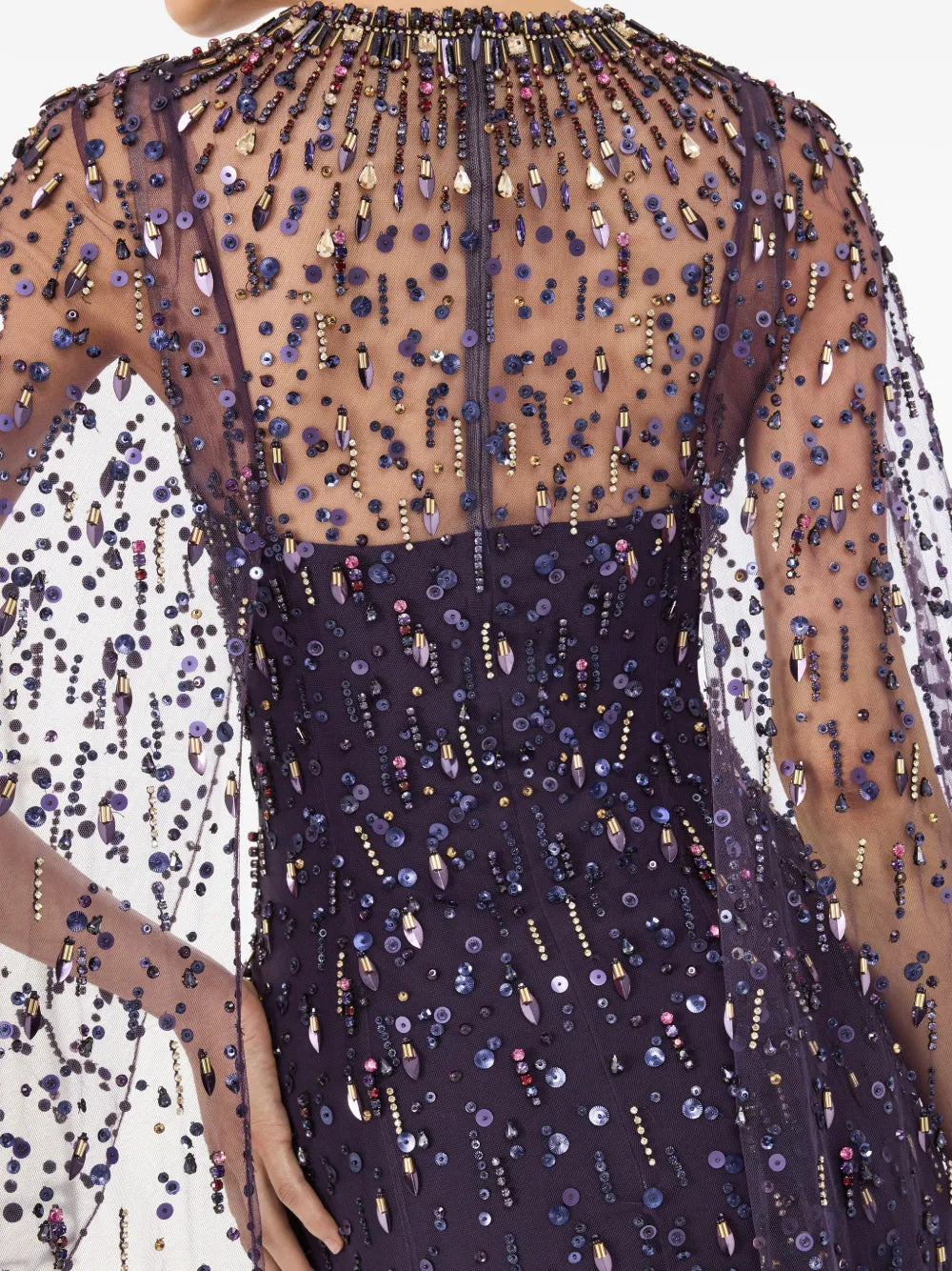 Jenny Packham Hestia Embellished Maxi Dress