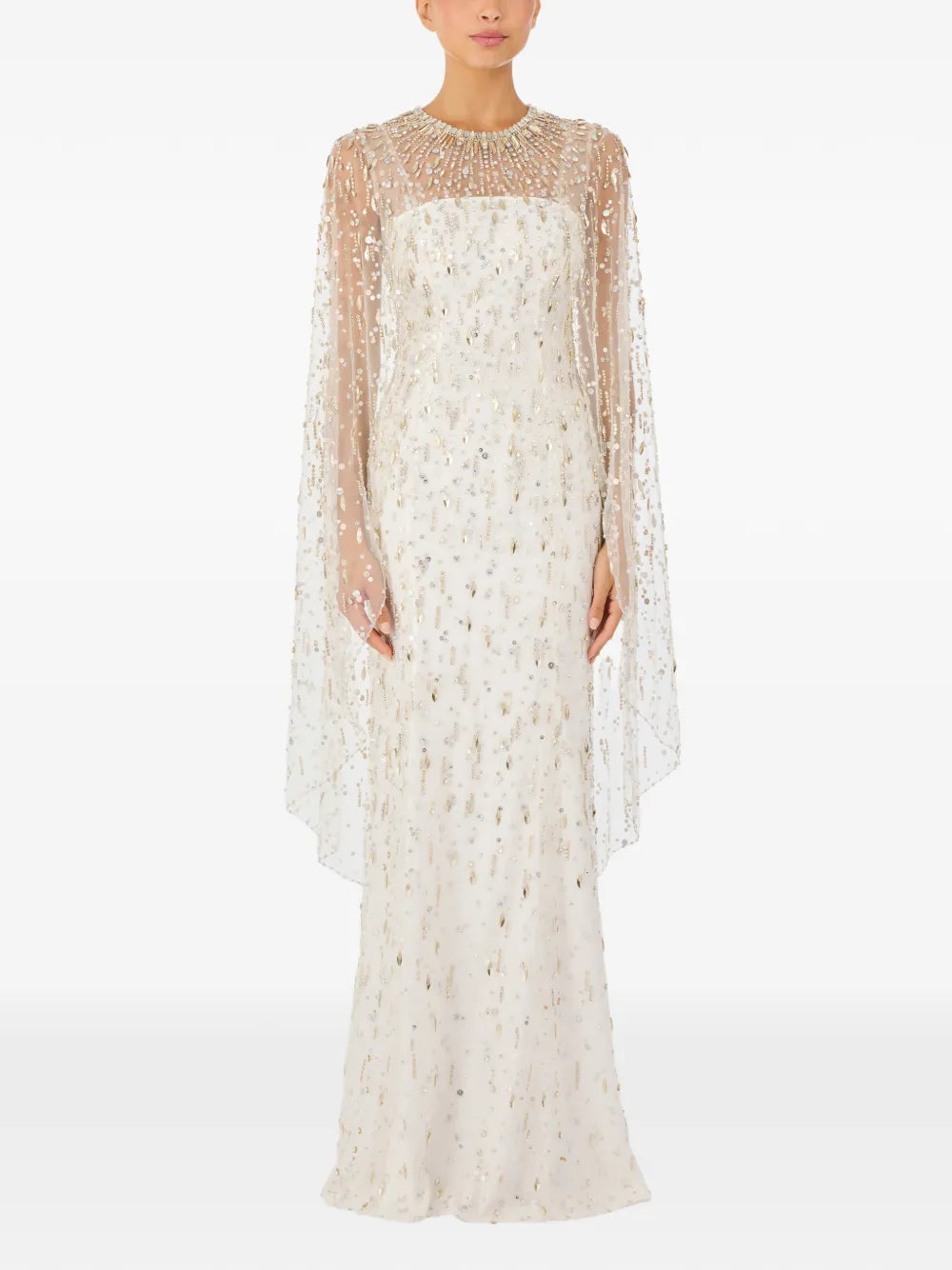 Jenny Packham Hestia Embellished Maxi Dress