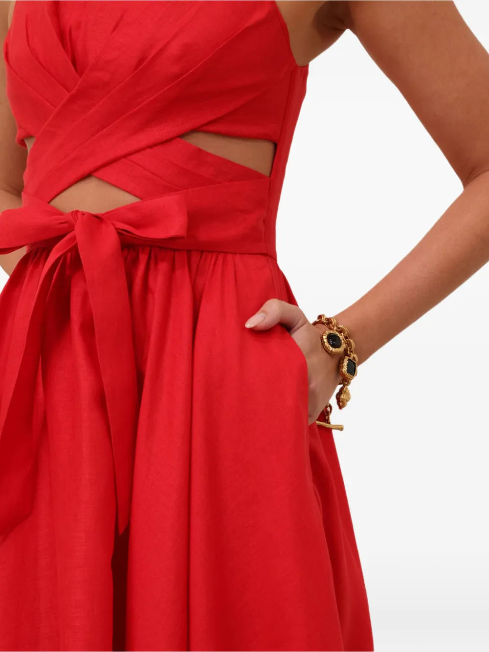 Zimmermann Patience Cut Out Dress