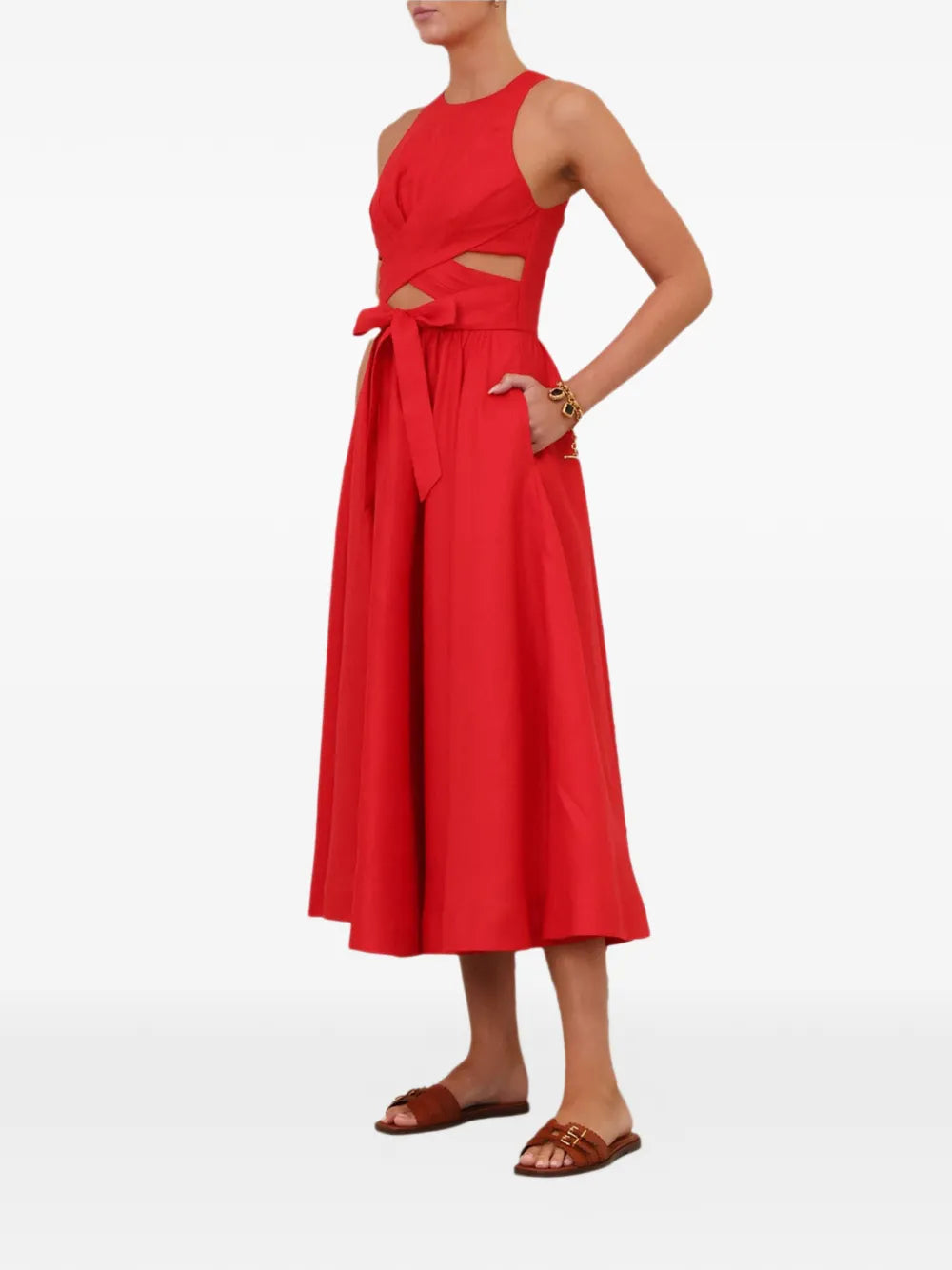 Zimmermann Patience Cut Out Dress