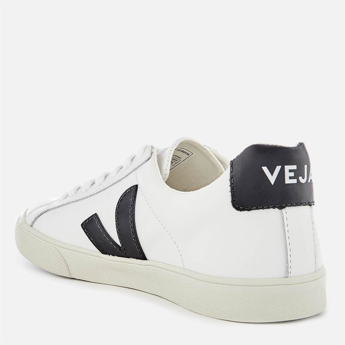 VEJA Womens Esplar Leather Court Trainers