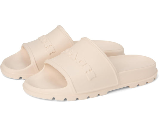 Men's COACH Jesse Rubber Slide Ivory