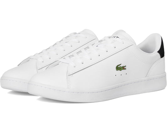 Men's Lacoste Carnaby Set Leather Sneakers White/Black