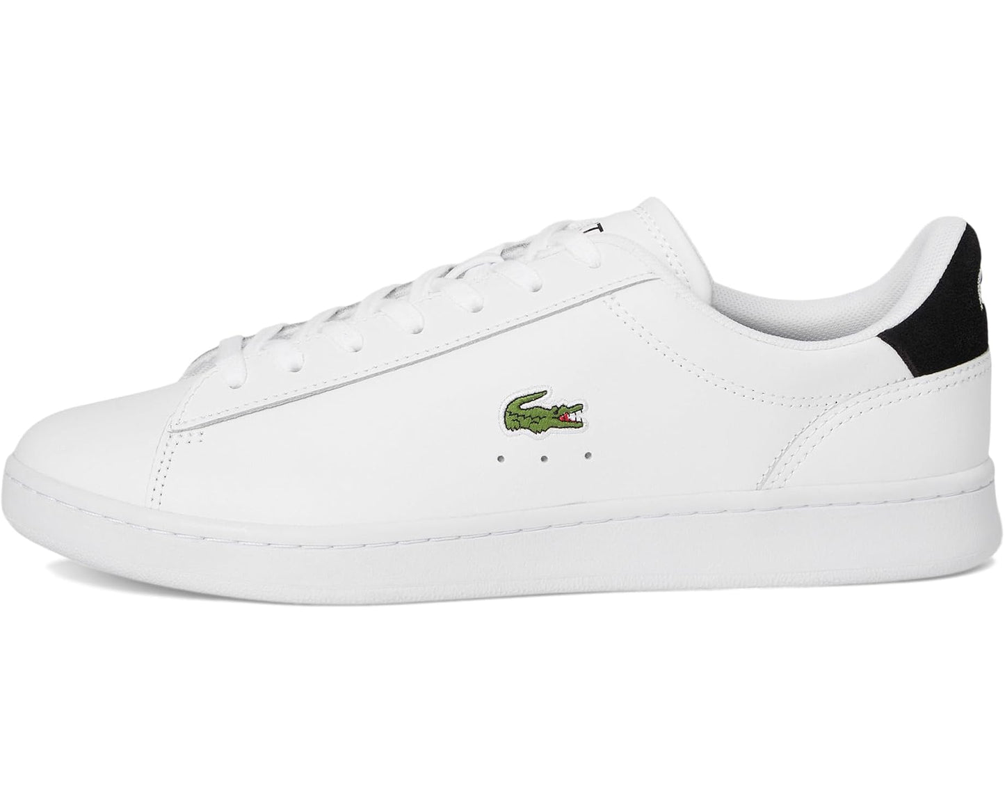 Men's Lacoste Carnaby Set Leather Sneakers White/Black