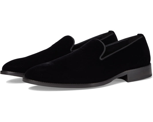 Men's Johnston & Murphy Gavney Slip-On Loafers Black Velvet