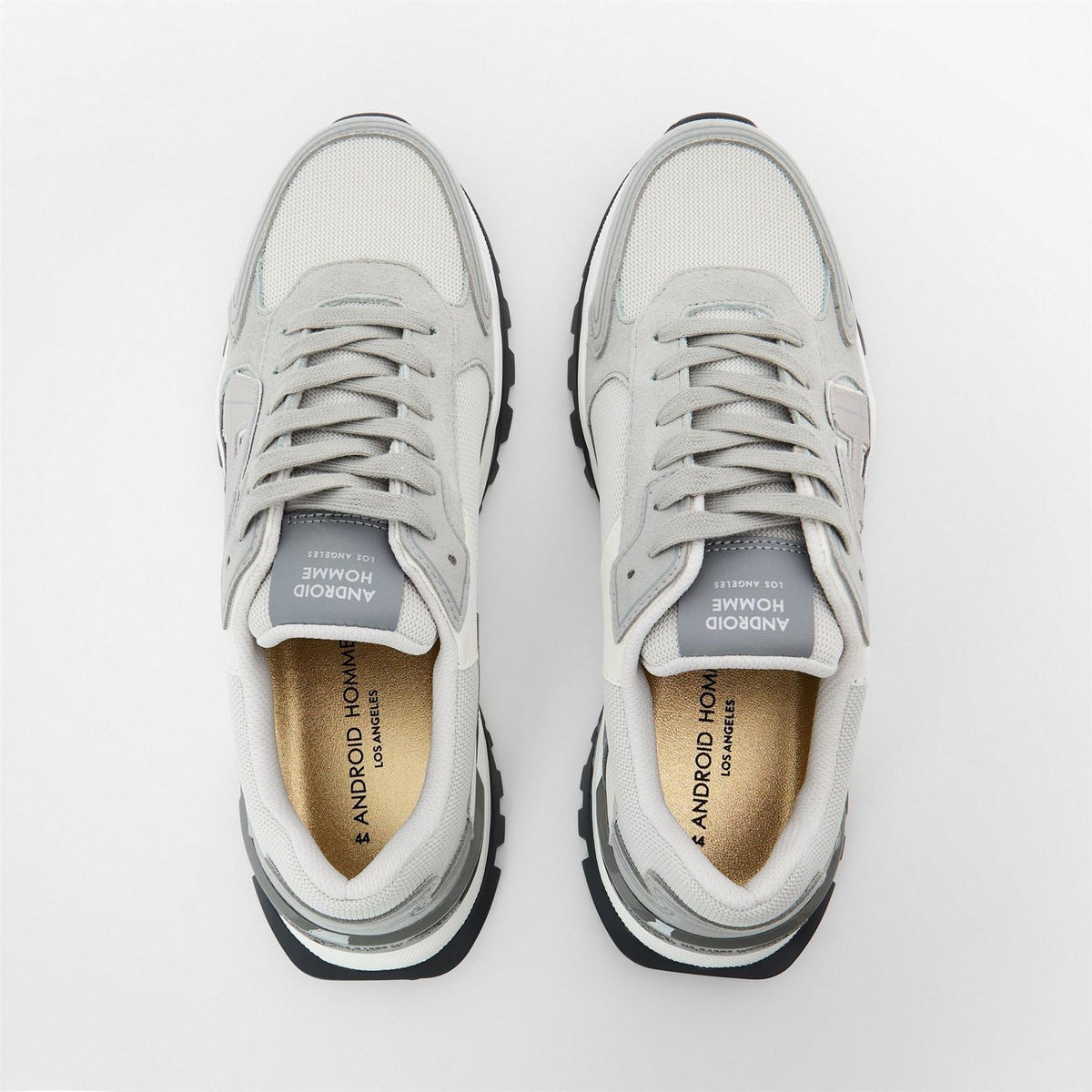 Android Homme Mens Multi Material Chunky Trainers