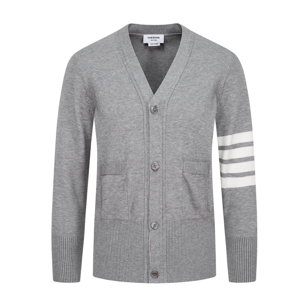 Thom Browne Chunky Knit Sweater Jacket