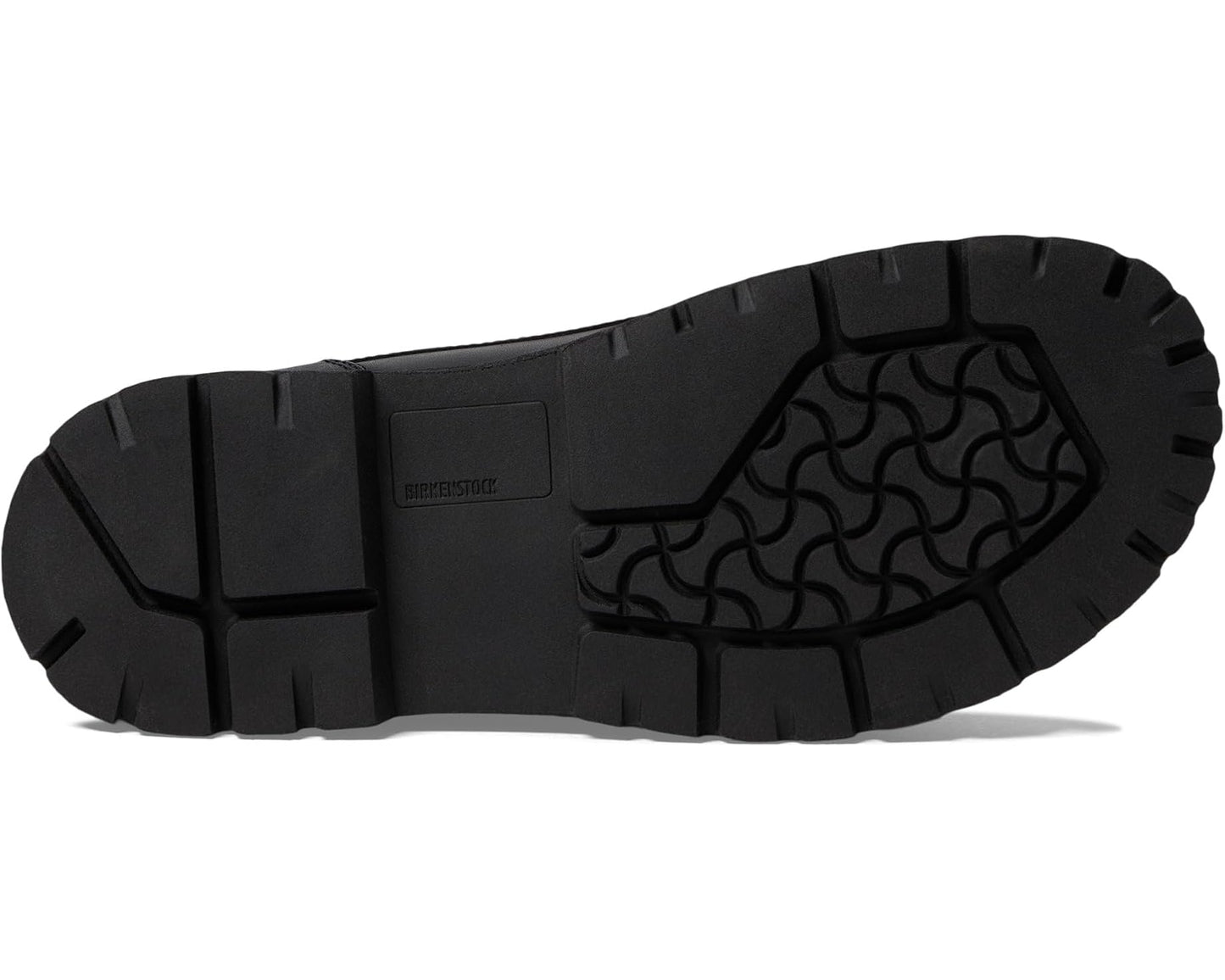 Men's Birkenstock Highwood Mid Lace-Up Deep Blue - Leather Black