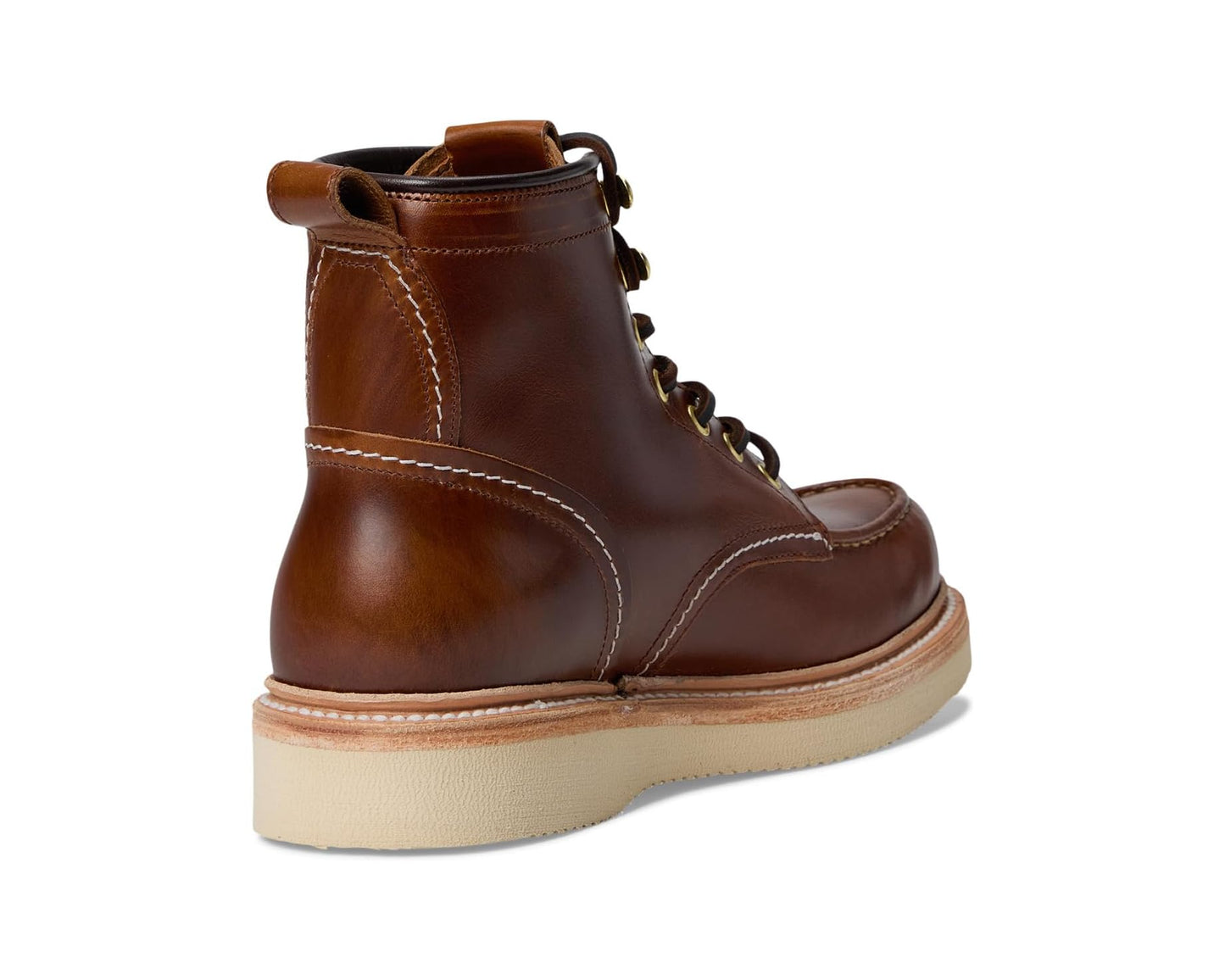 Men's Frye Hudson Workboot Wedge Saddle