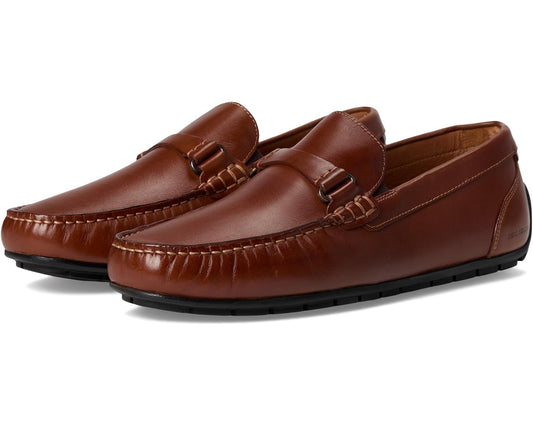 Men's Johnston & Murphy Beck Leather Bit Tan Full Grain