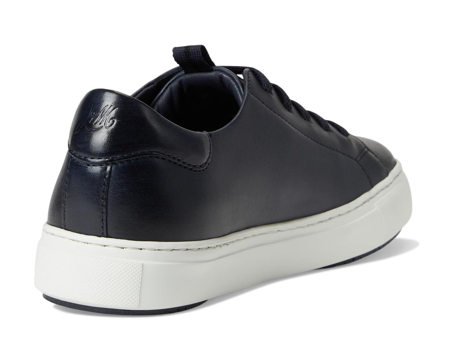 Men's Johnston & Murphy Collection Anson Lace-To-Toe Navy Hand-Stained Calfskin
