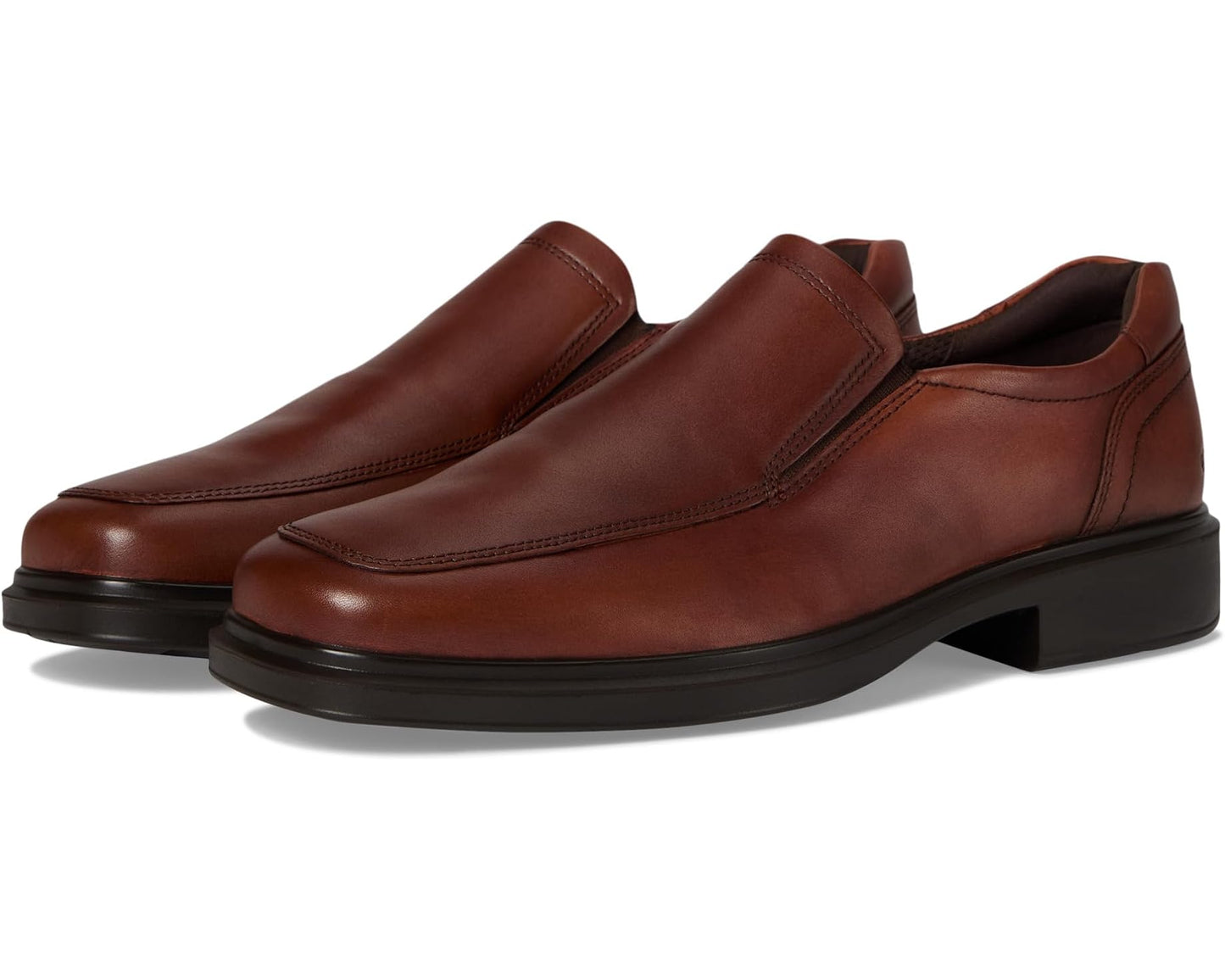 Men's ECCO Helsinki 2.0 Apron Toe Slip-On Cognac/Cognac