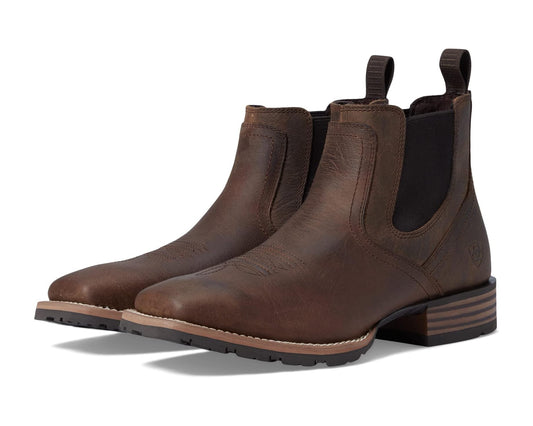 Men's Ariat Hybrid Low Western Boots Stone