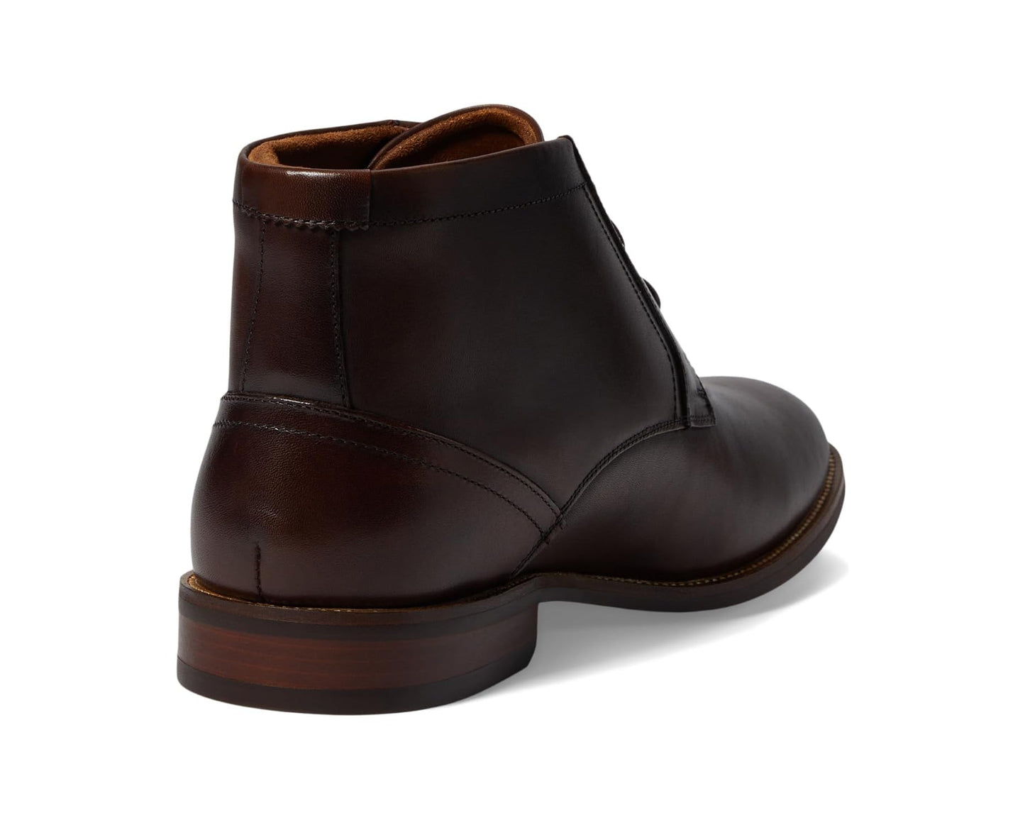 Men's Florsheim Rucci Plain Toe Chukka Boot Brown Smooth
