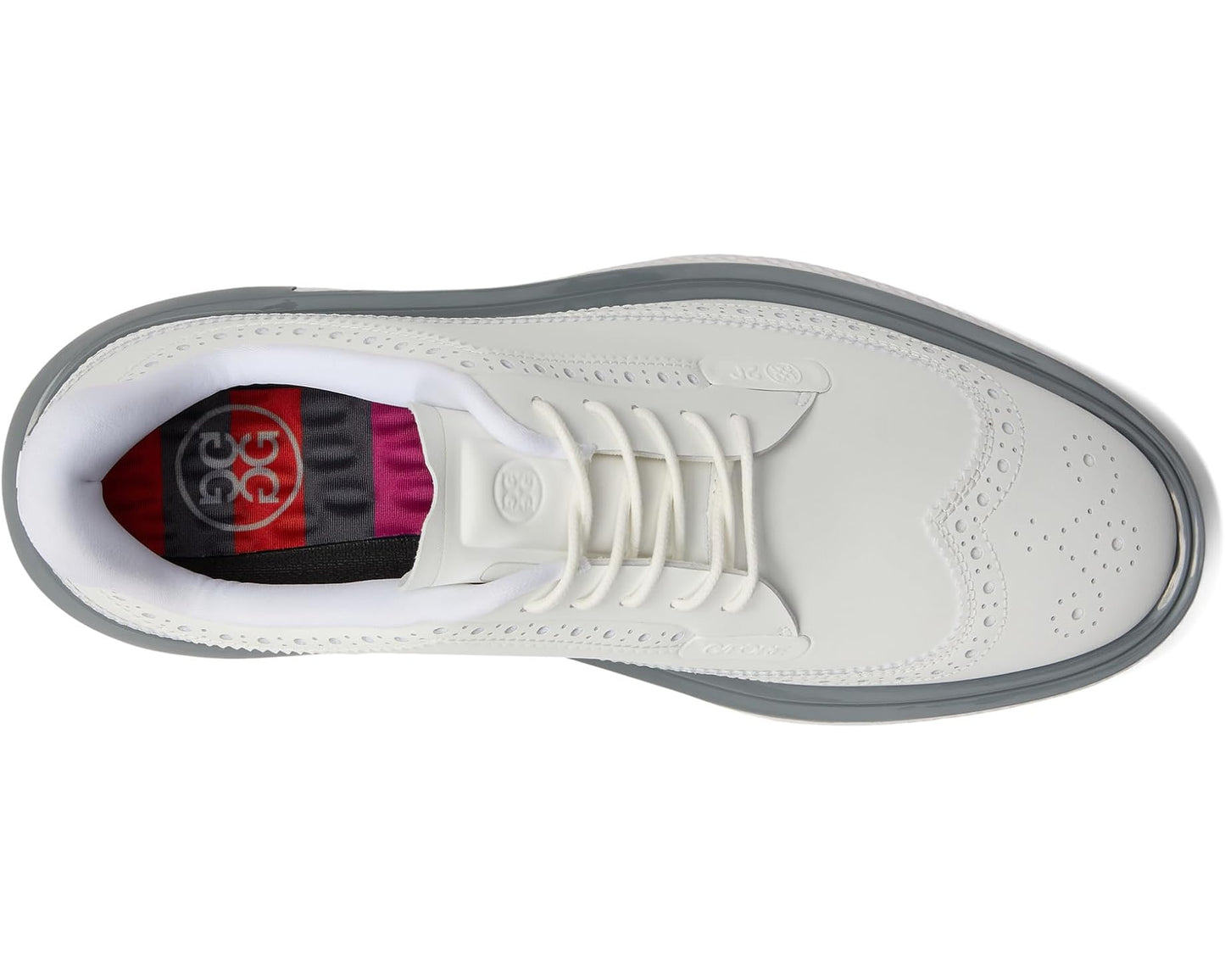 Men's GFORE Gallivan2r Longwing Golf shoes Snow/Nimbus